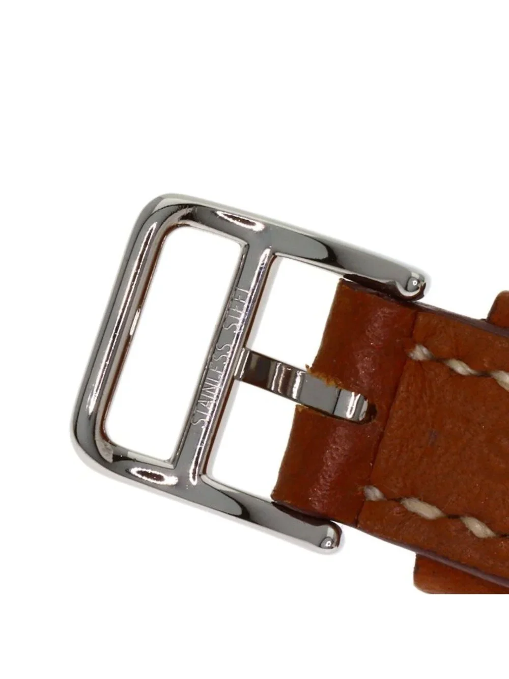 Hermes H Watch Mini SS Leather
